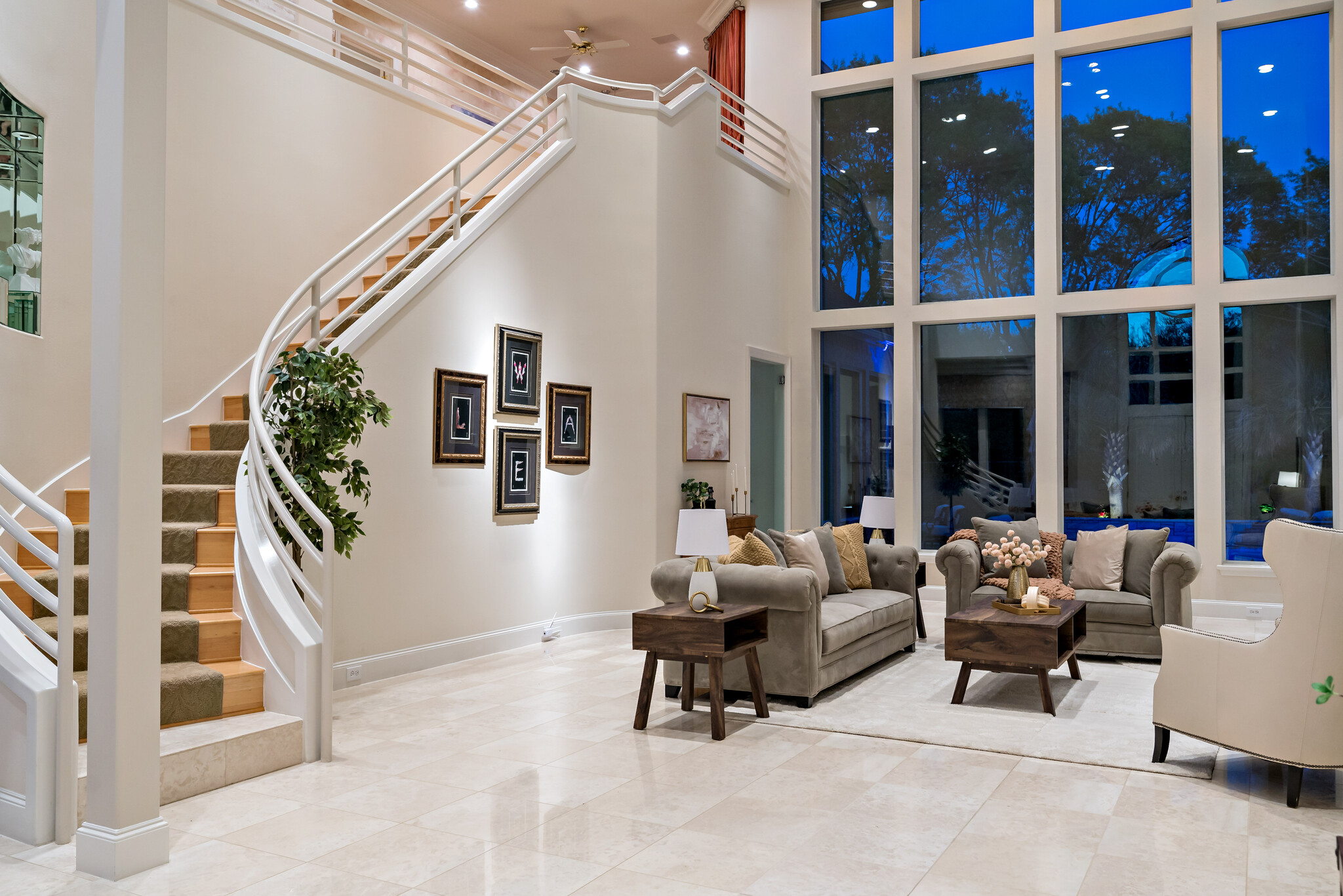 Luxury home interior