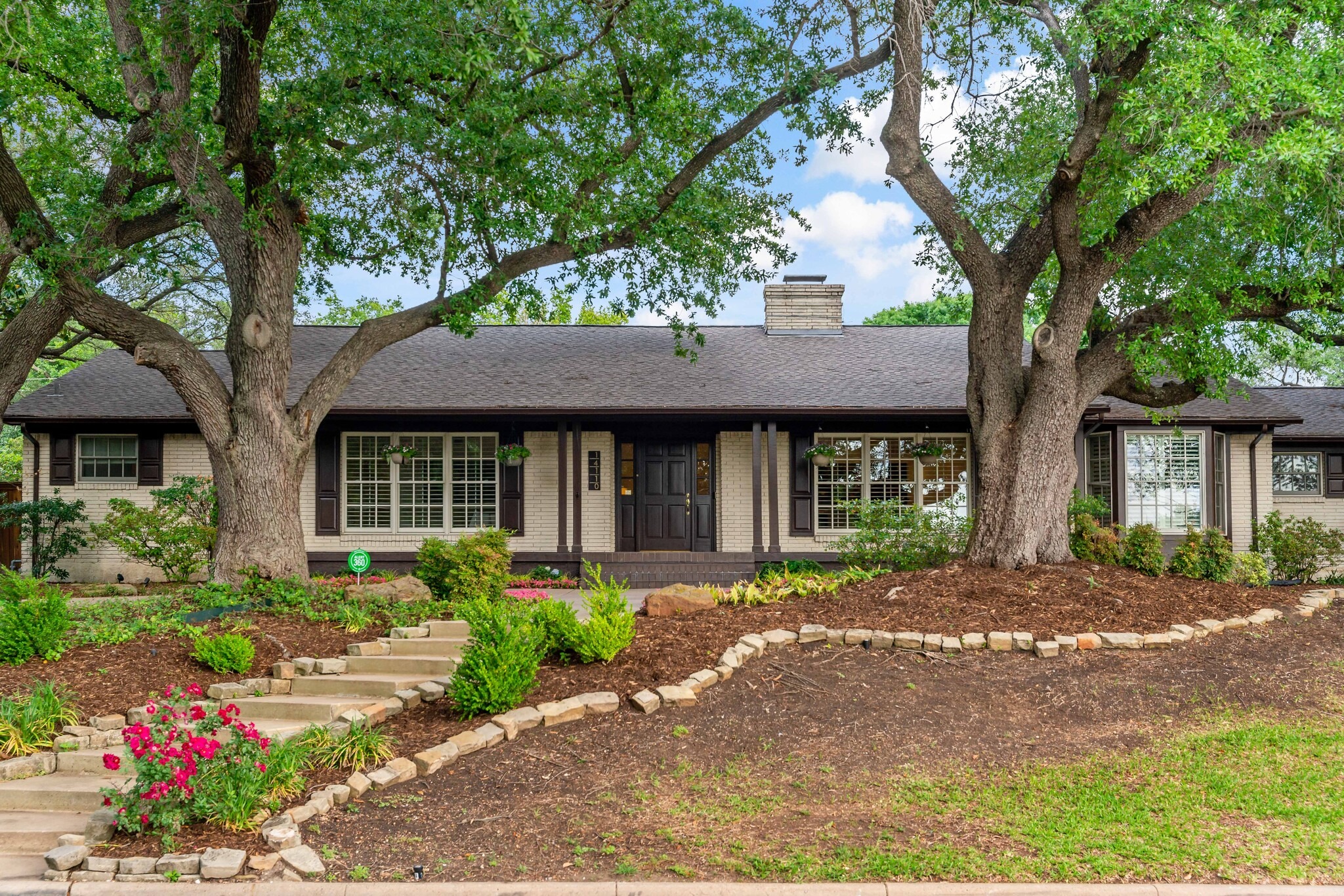 North Dallas home exterior